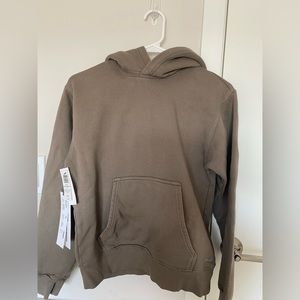Aritzia Hoodie Taupe XS